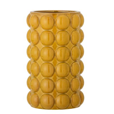 Vases - Deia Vase, Yellow, Stoneware  - BLOOMINGVILLE MULTIBRAND HOUSE
