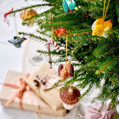 Guirlandes et boules de Noël - Jenice Bibelot, Rouge, Verre  - BLOOMINGVILLE MULTIBRAND HOUSE