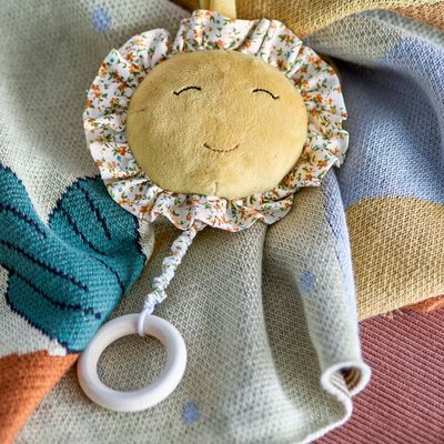 Decorative objects - Vigge Mobile, Yellow, Polyester  - BLOOMINGVILLE MINI