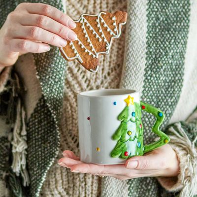 Tasses et mugs - Ginnie Mug, Verte, Grès  - BLOOMINGVILLE MULTIBRAND HOUSE