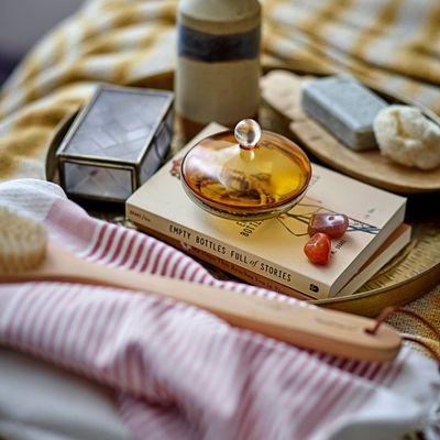 Lave-mains - Solange Distributeur de savon, Nature, Grès  - BLOOMINGVILLE MULTIBRAND HOUSE