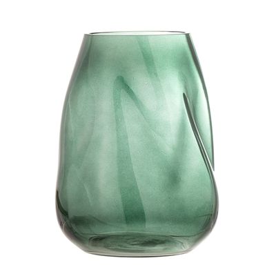 Vases - Ingolf Vase, Green, Glass - BLOOMINGVILLE MULTIBRAND HOUSE