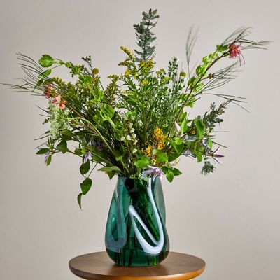 Vases - Ingolf Vase, Green, Glass  - BLOOMINGVILLE MULTIBRAND HOUSE