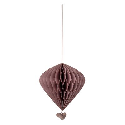 Guirlandes et boules de Noël - Porcha Bibelot, Marron, Papier  - BLOOMINGVILLE MULTIBRAND HOUSE