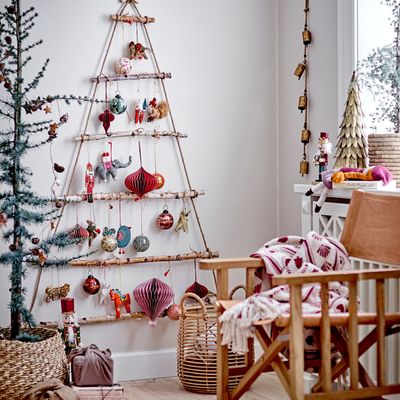 Guirlandes et boules de Noël - Porcha Bibelot, Marron, Papier  - BLOOMINGVILLE MULTIBRAND HOUSE