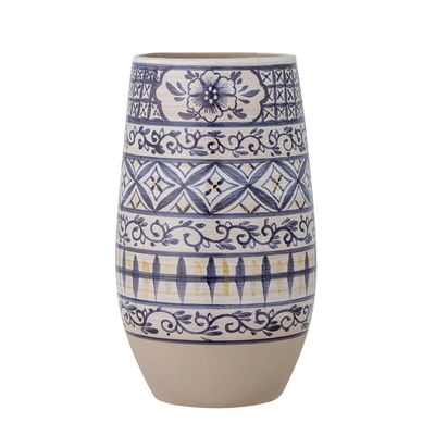 Vases - Nadya Vase, Blue, Grès - BLOOMINGVILLE MULTIBRAND HOUSE