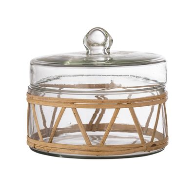 Boîtes de conservation - Loreen Cruche avec couvercle , Dégager, Verre  - BLOOMINGVILLE MULTIBRAND HOUSE
