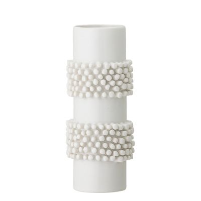 Vases - Barrit Vase, Blanc, Grès  - BLOOMINGVILLE MULTIBRAND HOUSE