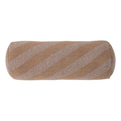 Cushions - Katrin Cushion, Brown, Recycled Cotton - BLOOMINGVILLE MULTIBRAND HOUSE