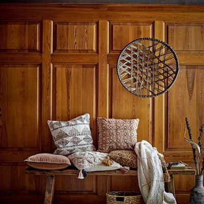 Coussins - Nicoletta Coussin, Marron, Coton  - CREATIVE COLLECTION