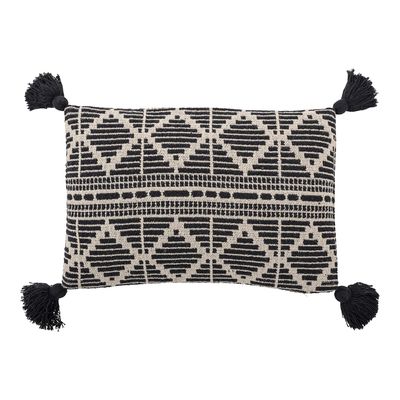Coussins - Gutte Coussin, Noir, Coton recyclé - BLOOMINGVILLE MULTIBRAND HOUSE
