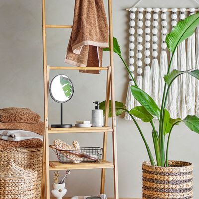 Accessoires à fixer - Aden Porte-serviette, Nature, Bambou  - BLOOMINGVILLE MULTIBRAND HOUSE