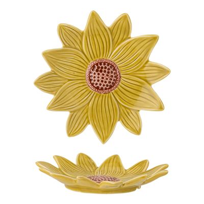 Assiettes au quotidien - Savanna Assiette, Jaune, Grès - BLOOMINGVILLE MULTIBRAND HOUSE