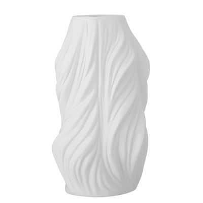 Vases - Sanak Vase, White, Ceramic  - BLOOMINGVILLE MULTIBRAND HOUSE