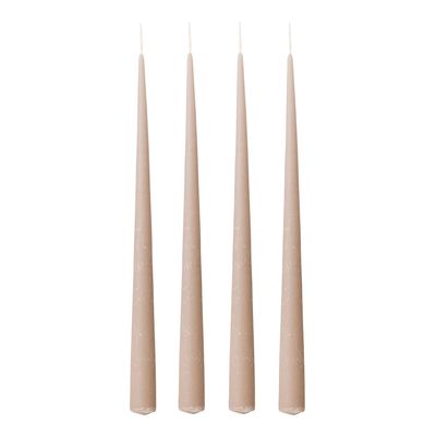 Candles - Velvet Candle, Rose, Parafin Pack of 4 - BLOOMINGVILLE MULTIBRAND HOUSE