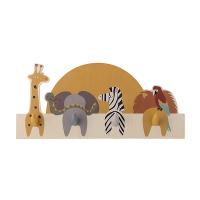 Mounting accessories - Mallen Coat Rack, Brown, FSC®100% Plywood - BLOOMINGVILLE MINI