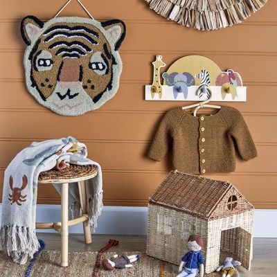 Accessoires à fixer - Mallen Porte-manteaux, Marron, FSC®100% Contre-plaqué  - BLOOMINGVILLE MINI