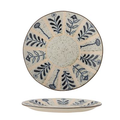 Assiettes au quotidien - Leonie Assiette, Blue, Grès - CREATIVE COLLECTION