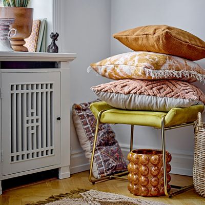 Candlesticks and candle holders - Soreyah Candle Holder, Rose, Stoneware  - BLOOMINGVILLE MULTIBRAND HOUSE