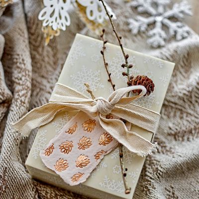 Boîtes de rangement  - Cheri Boîte avec couvercle, Nature, Résine  - BLOOMINGVILLE MULTIBRAND HOUSE