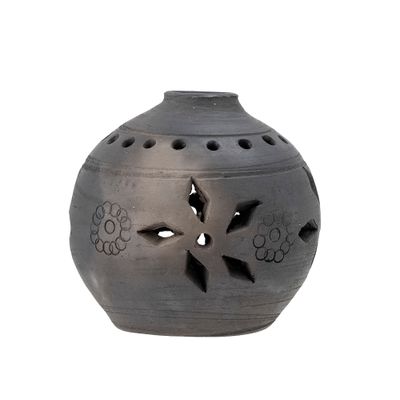 Objets de décoration - Loane Cloche déco, Marron, Terre cuite  - CREATIVE COLLECTION