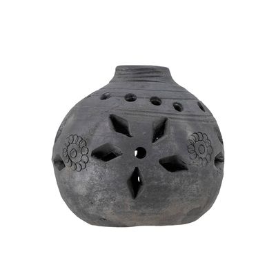 Objets de décoration - Loane Cloche déco, Marron, Terre cuite - CREATIVE COLLECTION