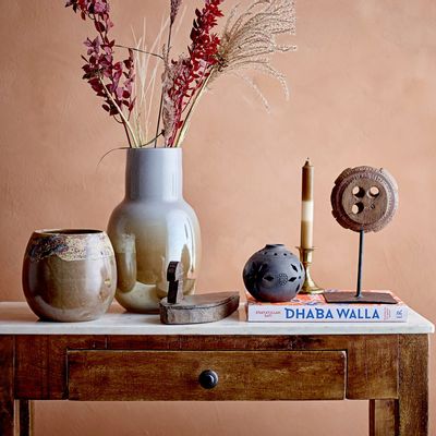 Objets de décoration - Loane Cloche déco, Marron, Terre cuite  - CREATIVE COLLECTION