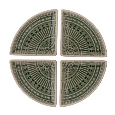 Bols - Rani Bol, Verte, Grès Set of 4 - BLOOMINGVILLE MULTIBRAND HOUSE