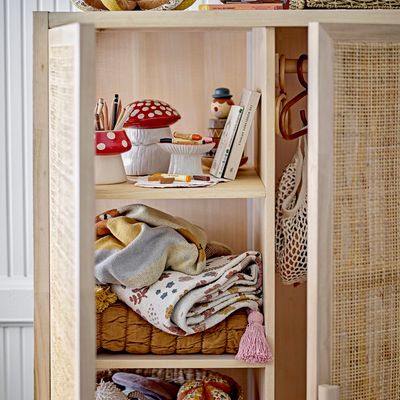 Bowls - Sophine Pedestal Bowl, Red, Stoneware  - BLOOMINGVILLE MINI