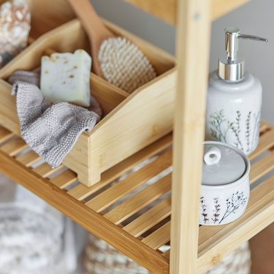 Boîtes de rangement  - Aden Boîte de rangement, Nature, Bambou  - BLOOMINGVILLE MULTIBRAND HOUSE