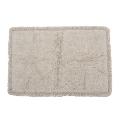 Rangements pour salle de bain - Alobo Tapis de bain, Nature, Coton  - BLOOMINGVILLE MULTIBRAND HOUSE