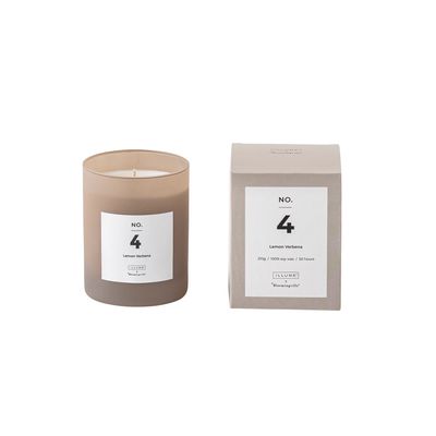 Bougies - NO. 4 - Lemon Verbena Bougie parfumée, Nature, Cire naturelle  - ILLUME X BLOOMINGVILLE