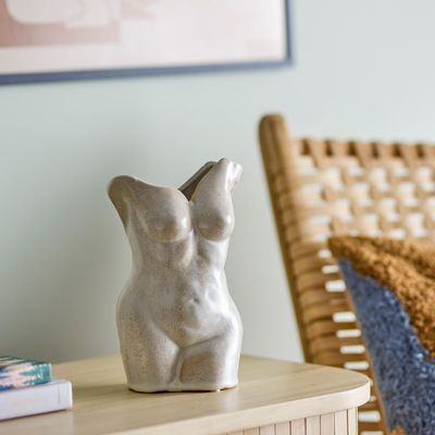 Vases - Athena Vase, Nature, Grès  - BLOOMINGVILLE MULTIBRAND HOUSE