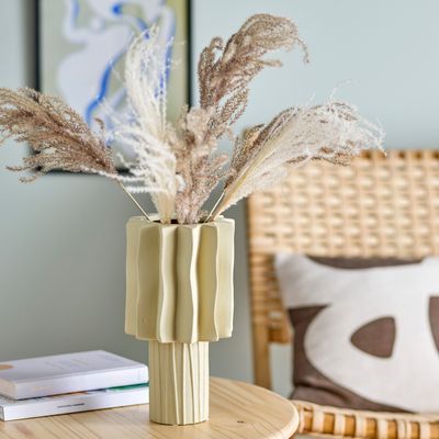 Vases - Pethrine Vase, Nature, Stoneware  - BLOOMINGVILLE MULTIBRAND HOUSE