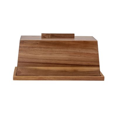 Boîtes de rangement  - Basil Boîte à pain, Marron, Acacia  - BLOOMINGVILLE MULTIBRAND HOUSE