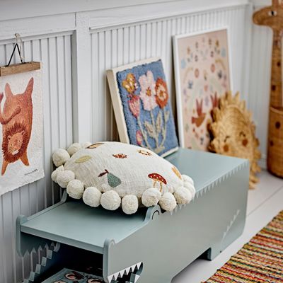 Coussins - Agnes Coussin, Nature, Coton  - BLOOMINGVILLE MINI