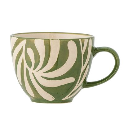 Tasses et mugs - Heikki Cup, Green, Stoneware  - BLOOMINGVILLE