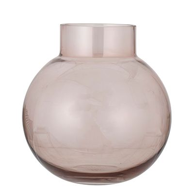 Vases - Renato Vase, Rose, Glass - BLOOMINGVILLE MULTIBRAND HOUSE