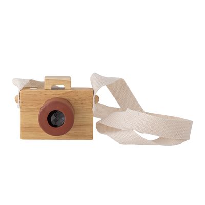 Toys - Dalton Toy Camera, Nature, FSC® 100% , Rubberwood Set of 5 - BLOOMINGVILLE MINI