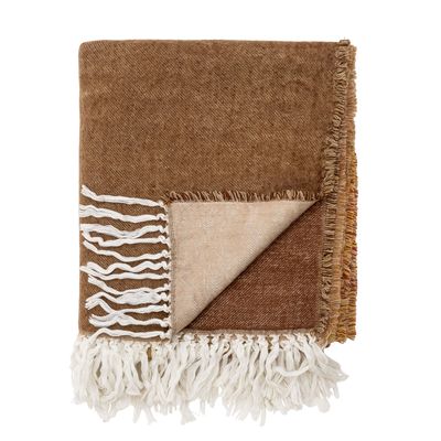 Plaids - Ara Plaid, Marron, Acrylique - BLOOMINGVILLE MULTIBRAND HOUSE