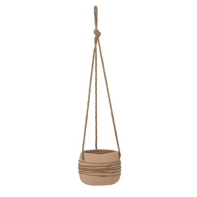 Pots de fleurs - Cari Pot de fleur suspendu, Nature, Céramique - BLOOMINGVILLE MULTIBRAND HOUSE