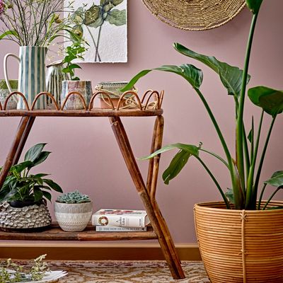 Flower pots - Basel Flowerpot, Grey, Stoneware  - CREATIVE COLLECTION