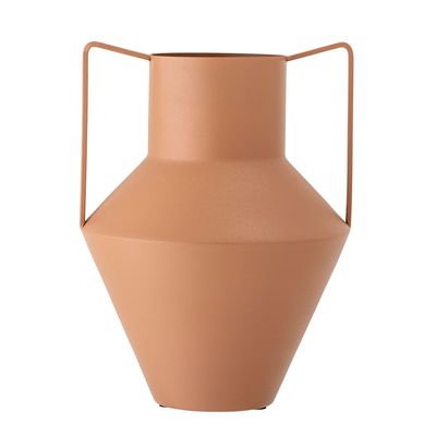 Vases - Iola Vase, Brown, Metal - BLOOMINGVILLE MULTIBRAND HOUSE