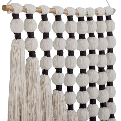 Autres décorations murales - Smira Déco murale, Blanc, Coton  - BLOOMINGVILLE MULTIBRAND HOUSE