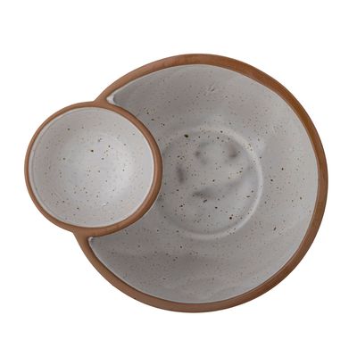 Bowls - Jocelyn Bowl, Brown, Stoneware  - CREATIVE COLLECTION