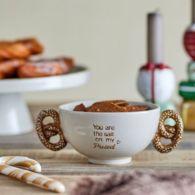 Bowls - Treats Bowl, White, Stoneware  - BLOOMINGVILLE MULTIBRAND HOUSE