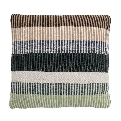 Coussins - Isnel Coussin, Marron, Coton recyclé - CREATIVE COLLECTION