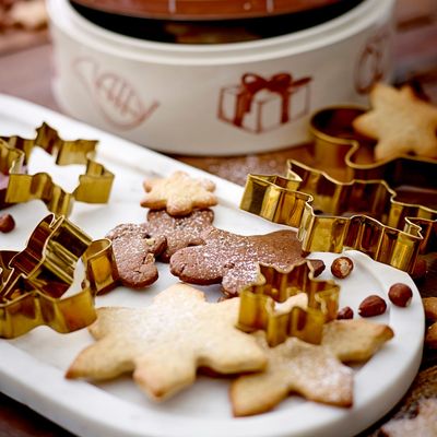 Food storage - Beth Jar w/Lid, Red, Stoneware  - BLOOMINGVILLE MULTIBRAND HOUSE