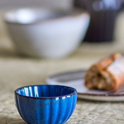 Bols - Latina Bol, Blue, Grès  - BLOOMINGVILLE MULTIBRAND HOUSE