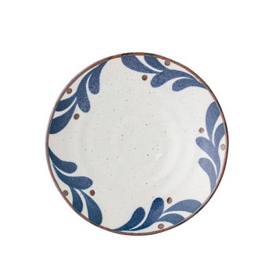 Everyday plates - Camellia Plate, Blue, Porcelain - CREATIVE COLLECTION